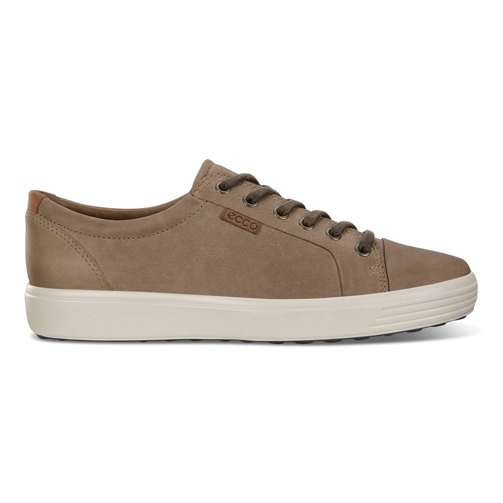 Tenis Hombre - ECCO Soft 7S - Marrom - XWR273986